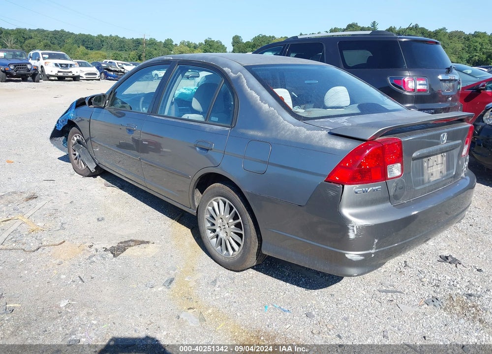 2005 HONDA CIVIC EX VIN: 2HGES26755H617432