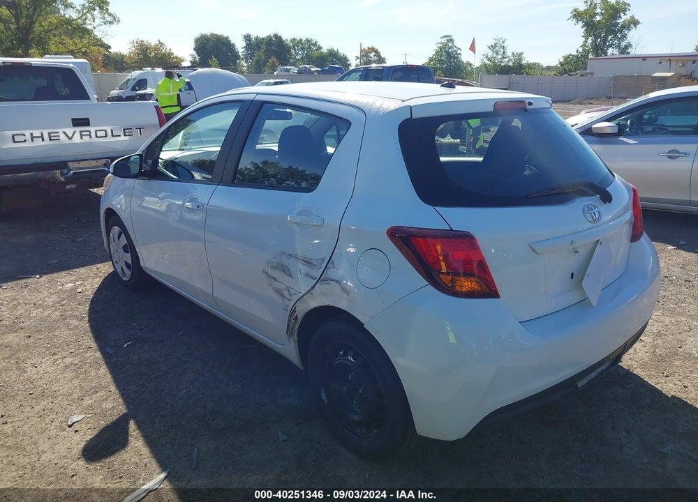 2017 TOYOTA YARIS L VIN: VNKKTUD35HA081960