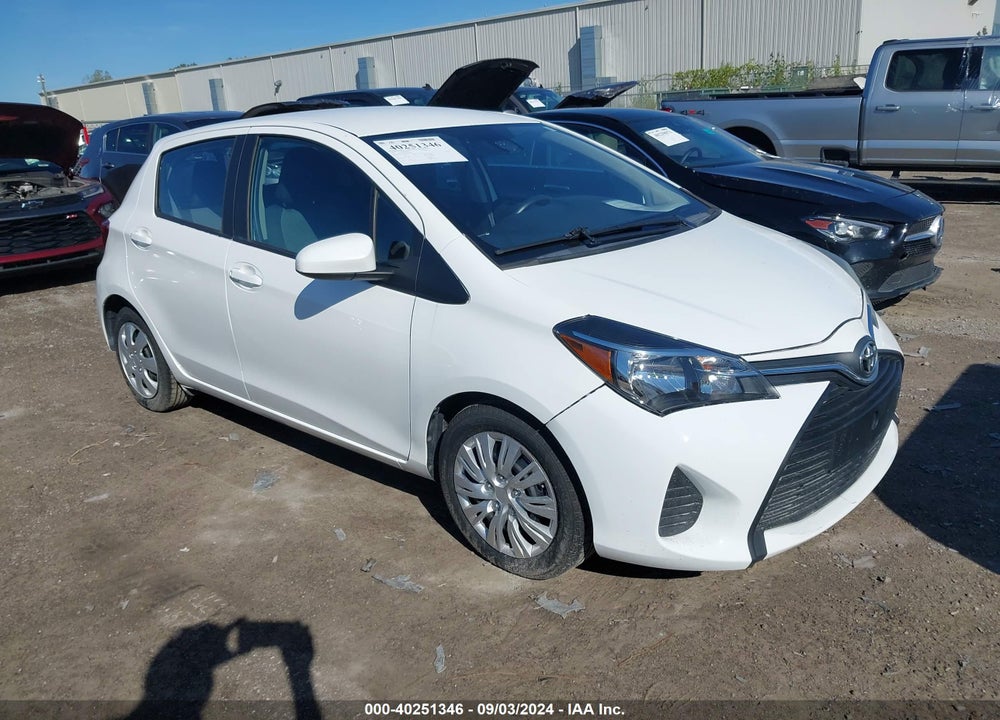 2017 TOYOTA YARIS L VIN: VNKKTUD35HA081960