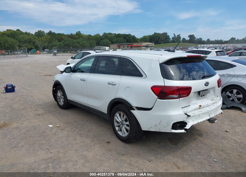2019 KIA SORENTO 2.4L L VIN: 5XYPG4A32KG599281