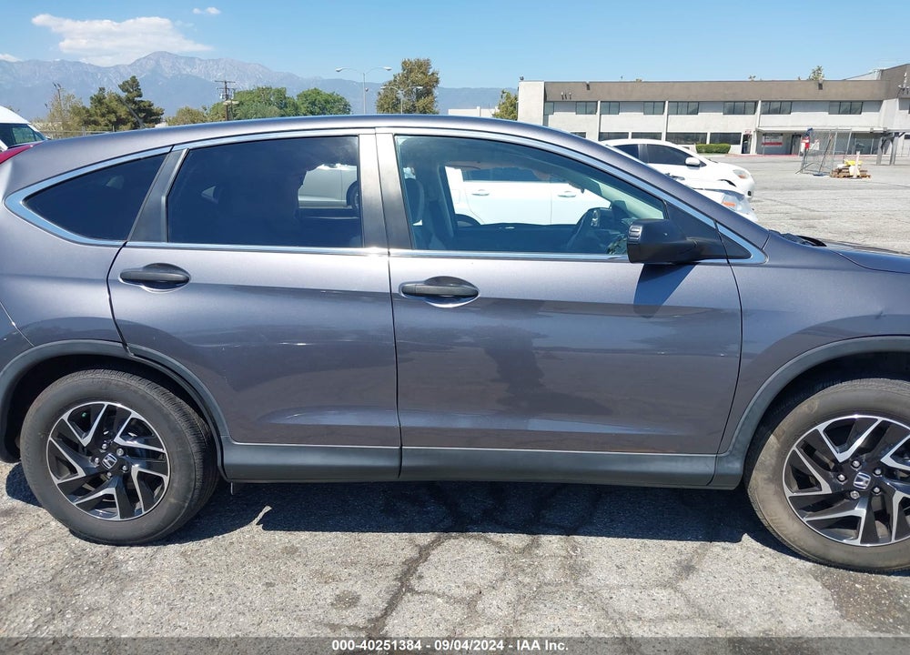 2016 HONDA CR-V SE VIN: 2HKRM3H41GH553371