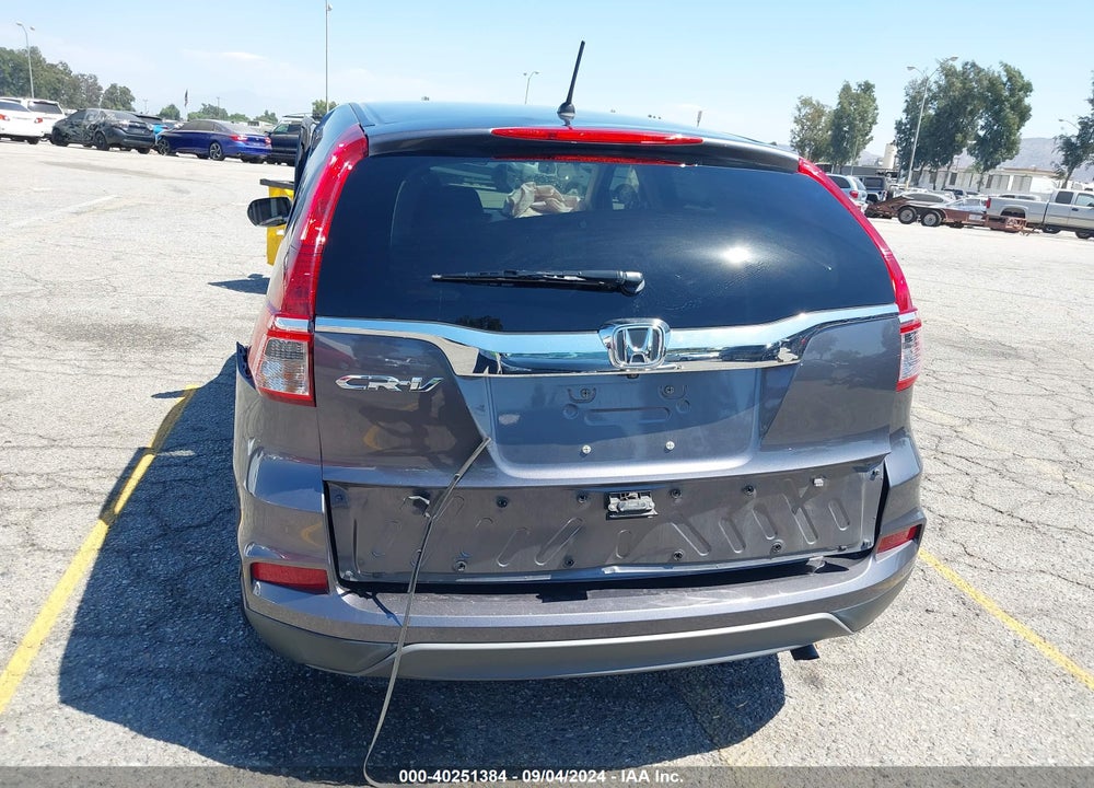2016 HONDA CR-V SE VIN: 2HKRM3H41GH553371