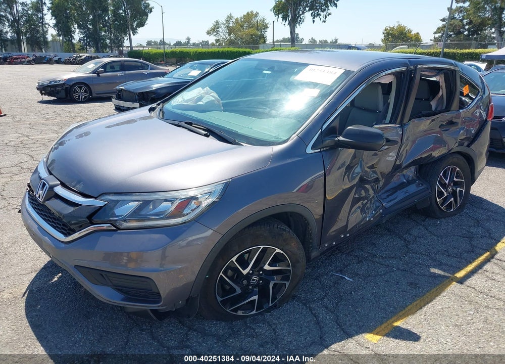 2016 HONDA CR-V SE VIN: 2HKRM3H41GH553371
