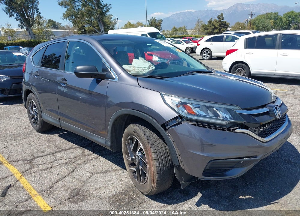 2016 HONDA CR-V SE VIN: 2HKRM3H41GH553371