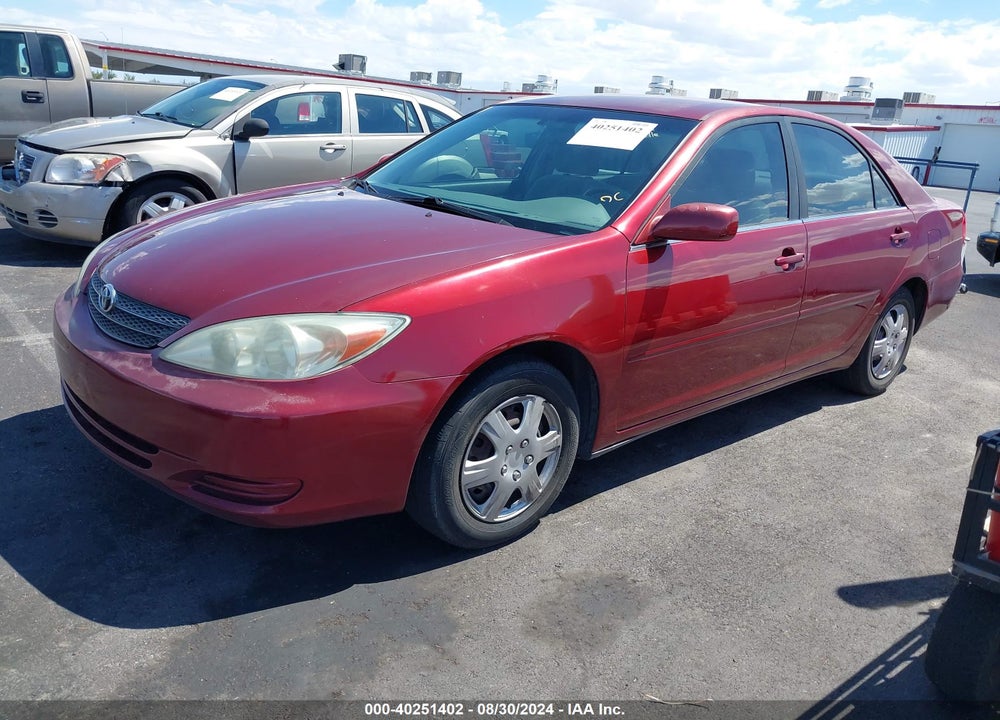 2002 TOYOTA CAMRY LE VIN: JTDBE32K920067449