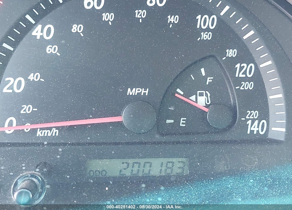 2002 TOYOTA CAMRY LE VIN: JTDBE32K920067449