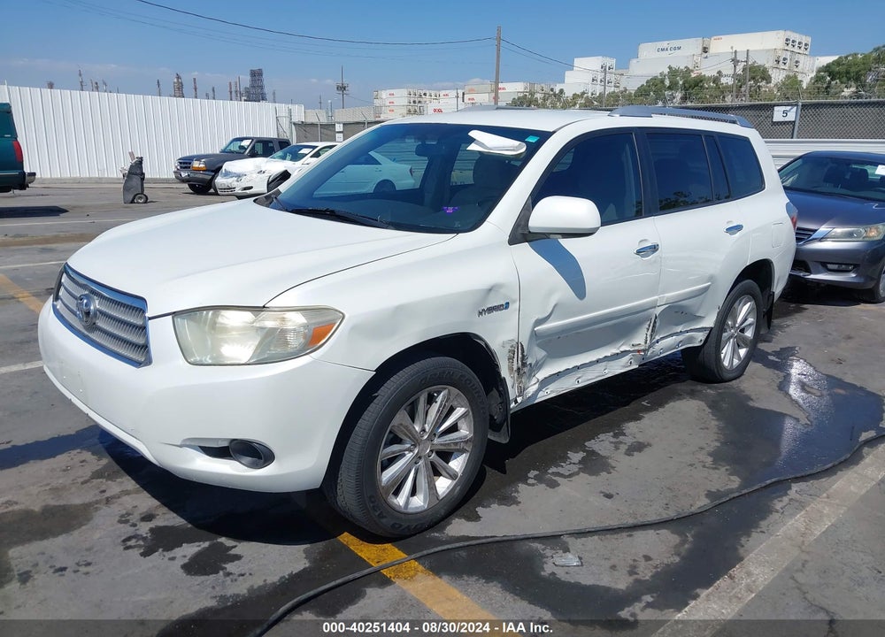 2009 TOYOTA HIGHLANDER HYBRID VIN: JTEEW41A392029606
