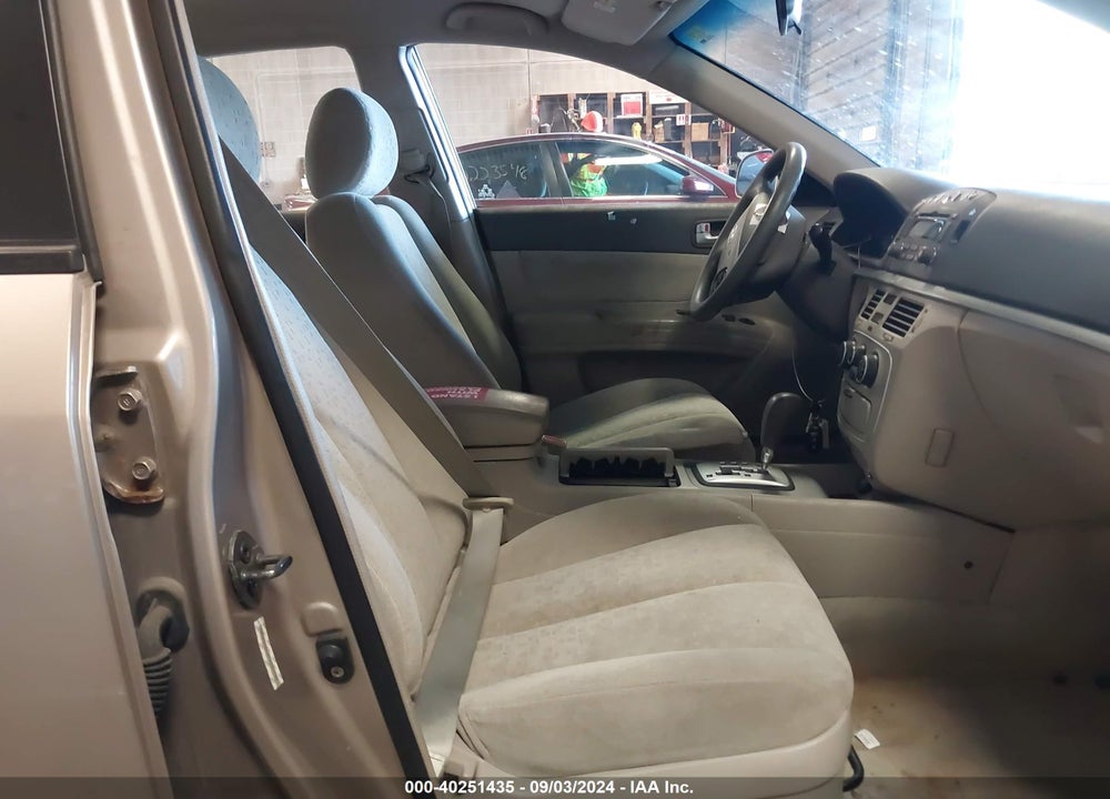 2007 HYUNDAI SONATA GLS VIN: 5NPET46C67H292790