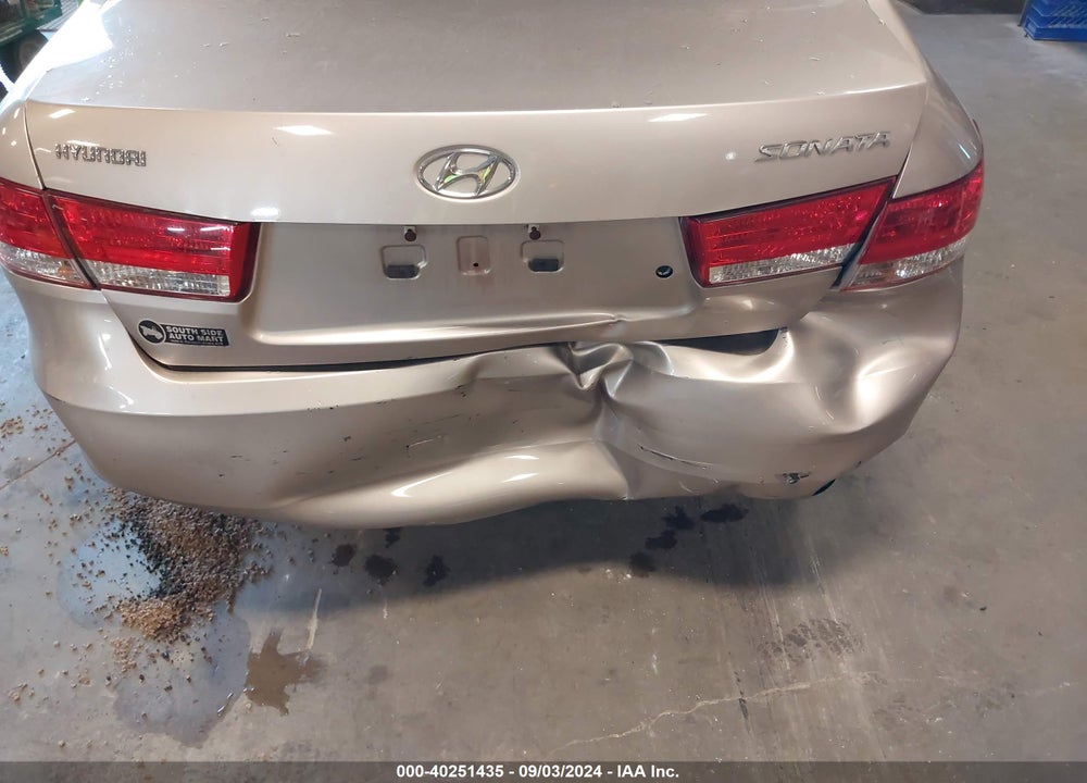 2007 HYUNDAI SONATA GLS VIN: 5NPET46C67H292790