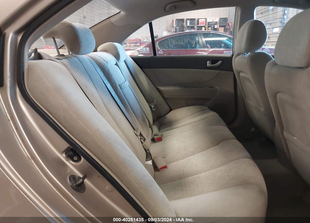 2007 HYUNDAI SONATA GLS VIN: 5NPET46C67H292790