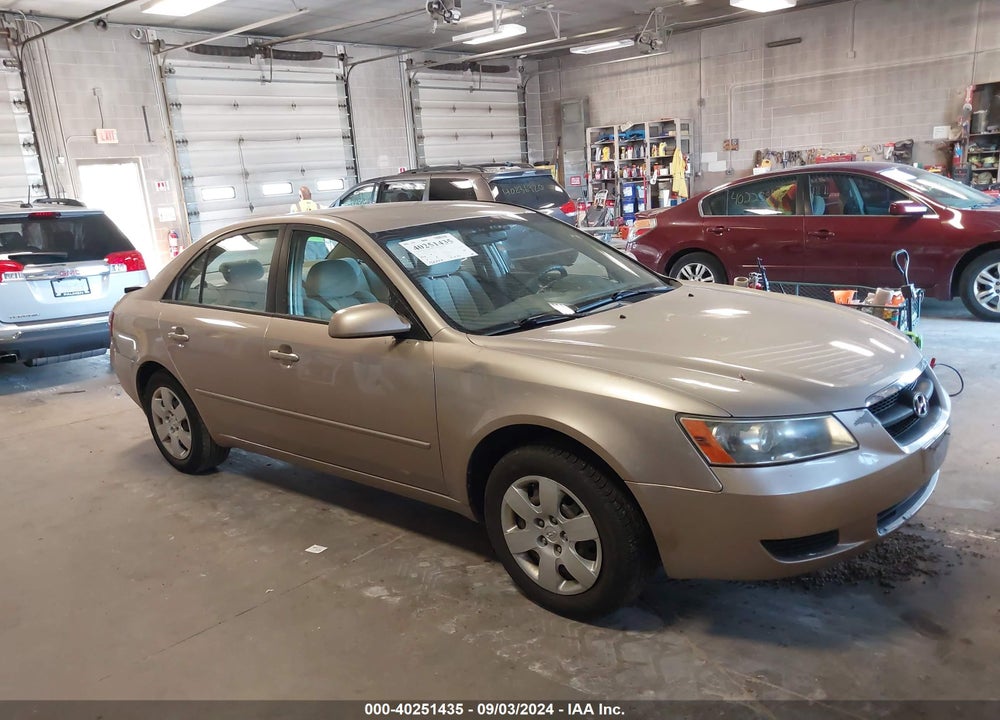 2007 HYUNDAI SONATA GLS VIN: 5NPET46C67H292790
