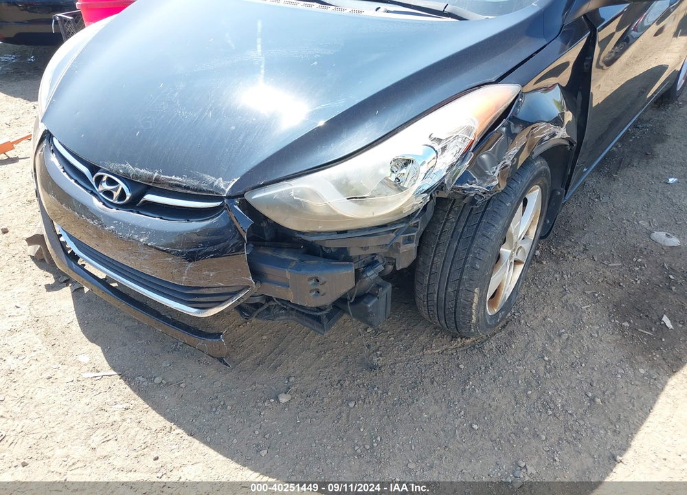 2013 HYUNDAI ELANTRA GLS VIN: KMHDH4AE5DU494930