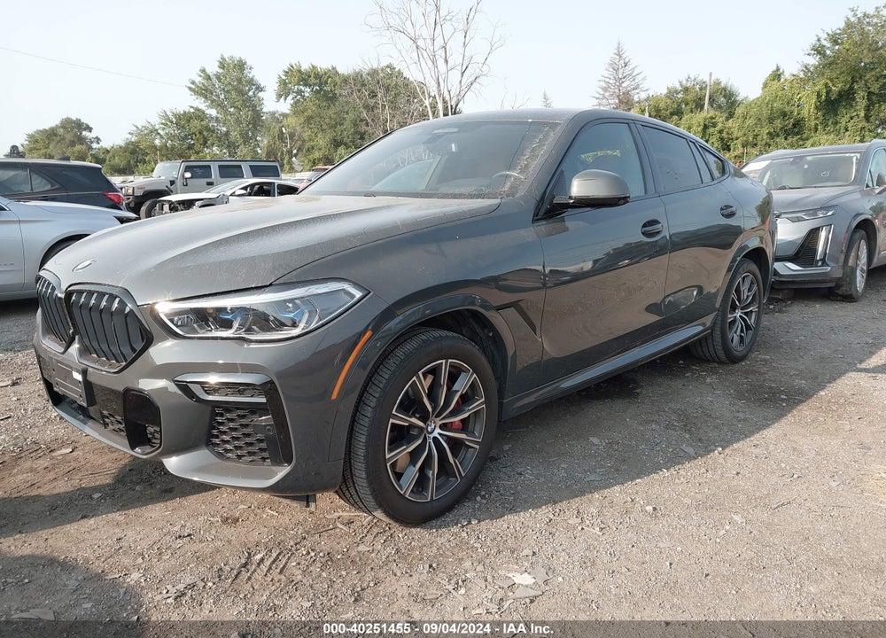 2022 BMW X6 M50I VIN: 5UXCY8C06N9K44690