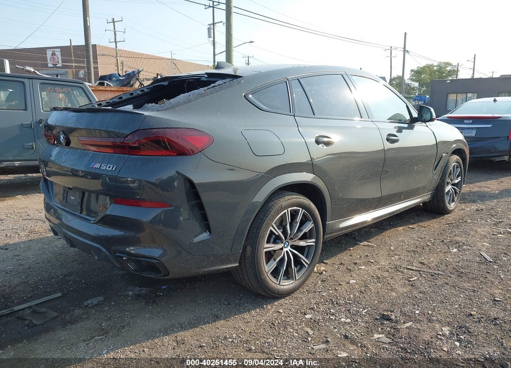 2022 BMW X6 M50I VIN: 5UXCY8C06N9K44690