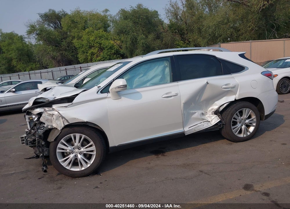 2010 LEXUS RX 450H VIN: JTJBC1BA7A2016212
