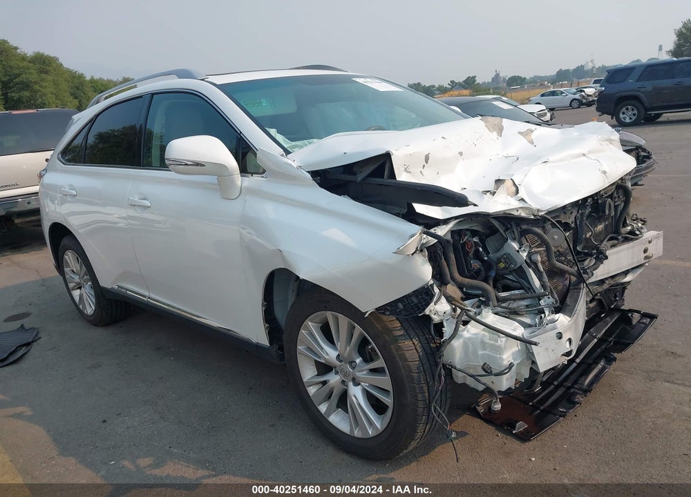 2010 LEXUS RX 450H VIN: JTJBC1BA7A2016212