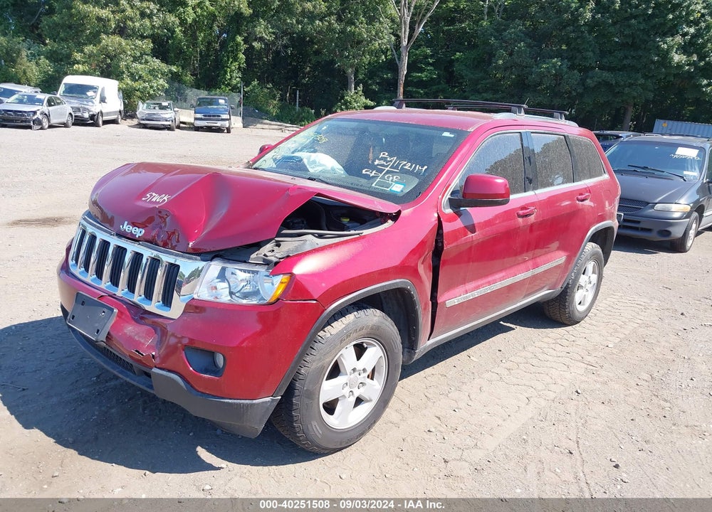 2012 JEEP GRAND CHEROKEE LAREDO VIN: 1C4RJFAG8CC346030