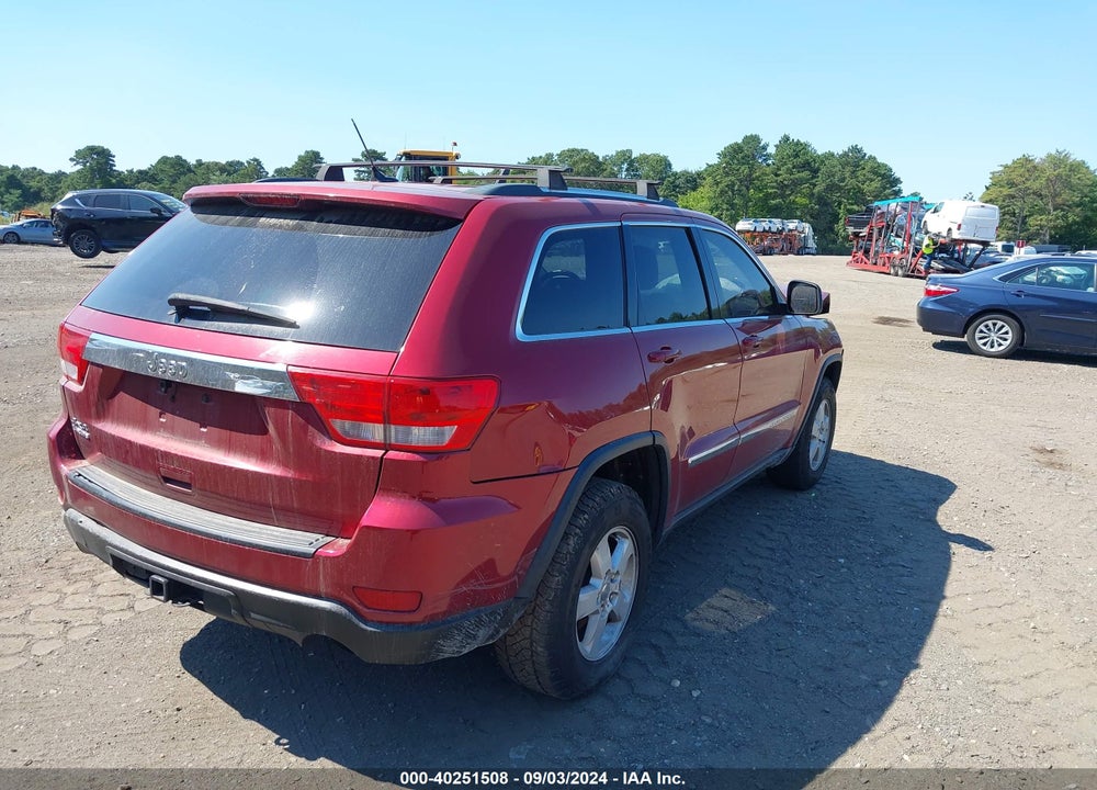 2012 JEEP GRAND CHEROKEE LAREDO VIN: 1C4RJFAG8CC346030