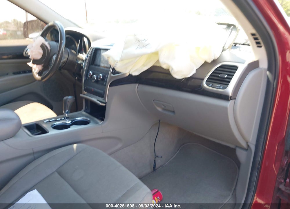 2012 JEEP GRAND CHEROKEE LAREDO VIN: 1C4RJFAG8CC346030
