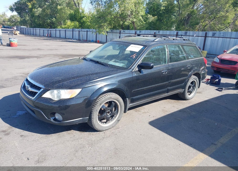 2008 SUBARU OUTBACK VIN: 4S4BP62C987355388