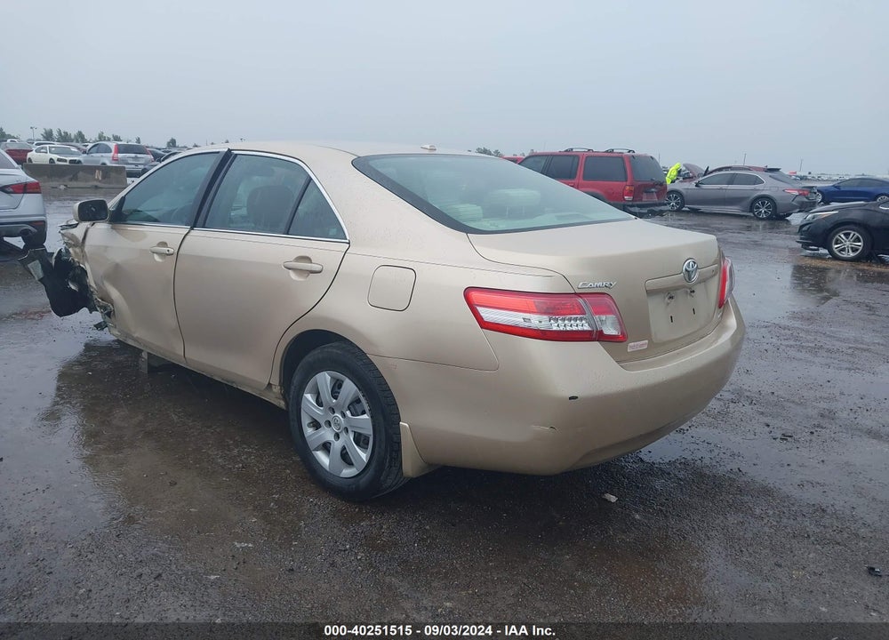 2011 TOYOTA CAMRY VIN: 4T1BF3EK6BU165819