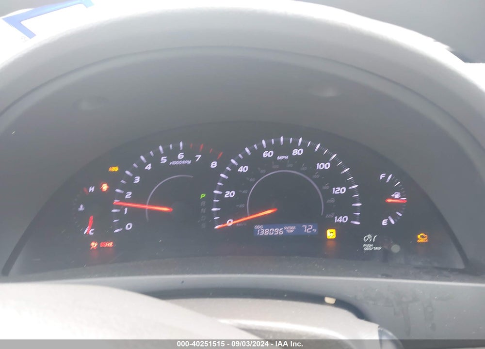 2011 TOYOTA CAMRY VIN: 4T1BF3EK6BU165819
