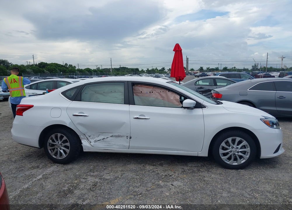 2019 NISSAN SENTRA SV VIN: 3N1AB7APXKY321171