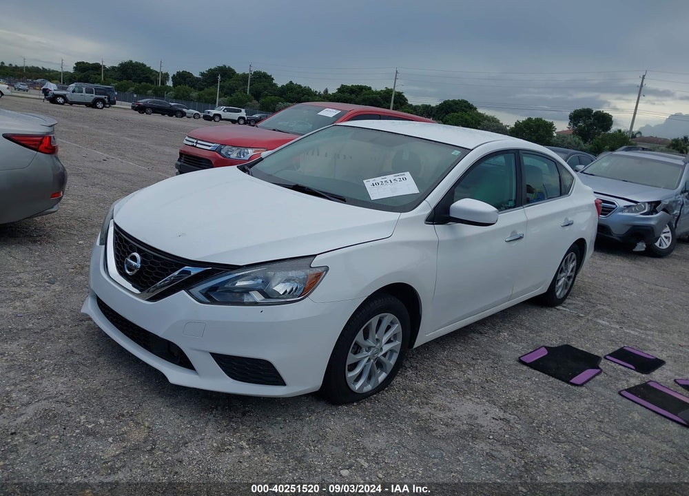 2019 NISSAN SENTRA SV VIN: 3N1AB7APXKY321171
