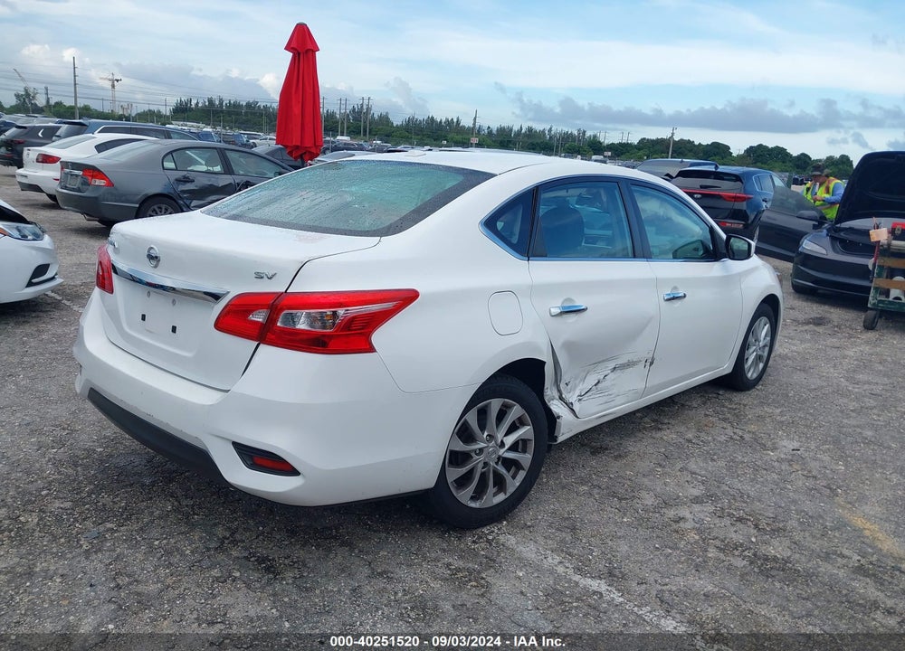 2019 NISSAN SENTRA SV VIN: 3N1AB7APXKY321171