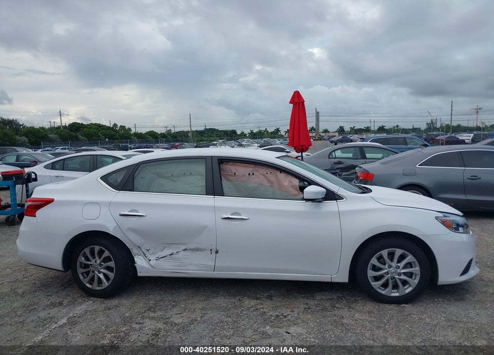2019 NISSAN SENTRA SV VIN: 3N1AB7APXKY321171