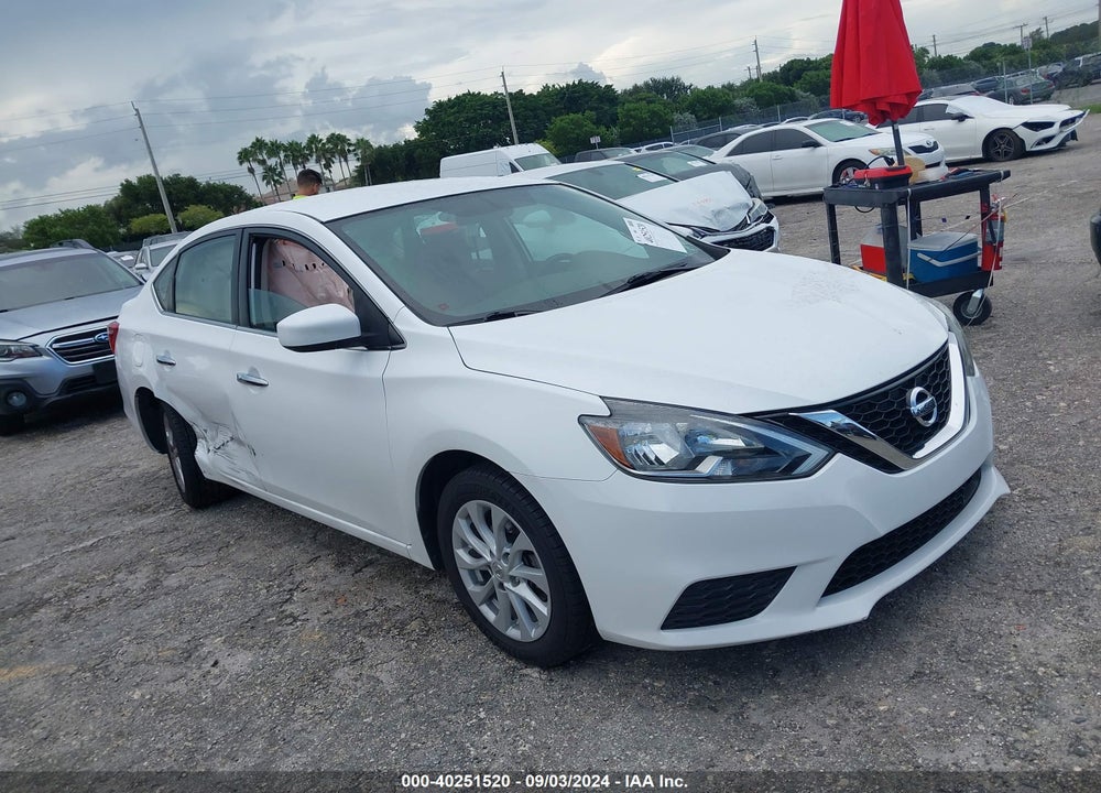 2019 NISSAN SENTRA SV VIN: 3N1AB7APXKY321171