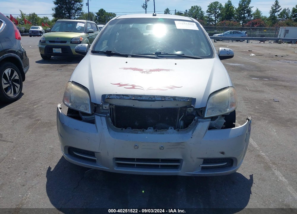 2010 CHEVROLET AVEO LT VIN: KL1TD5DE0AB097475