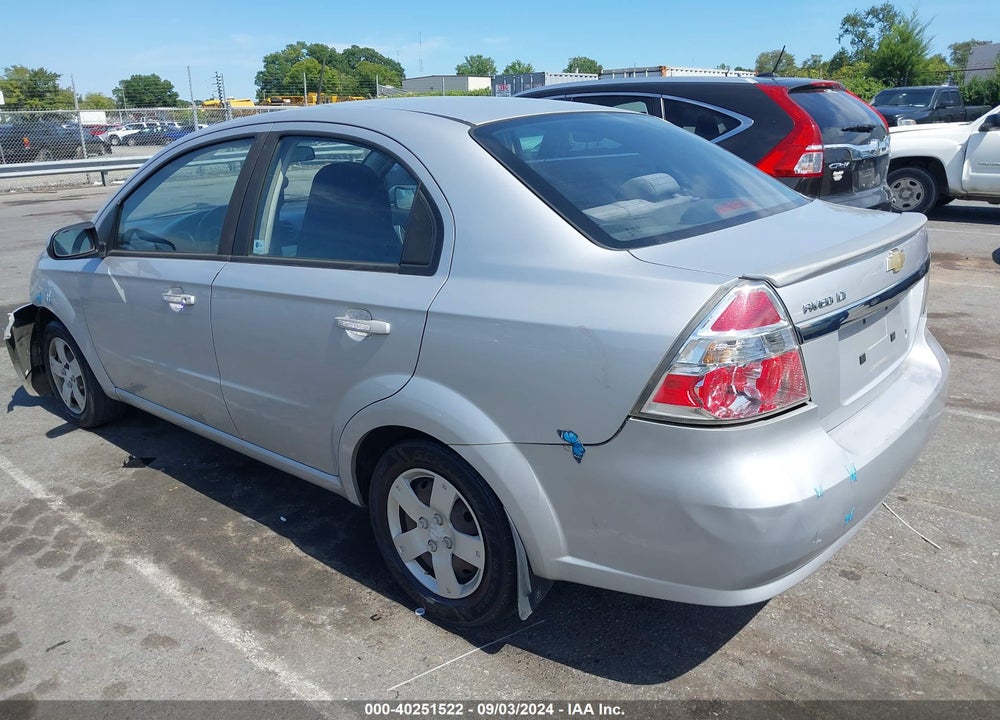 2010 CHEVROLET AVEO LT VIN: KL1TD5DE0AB097475
