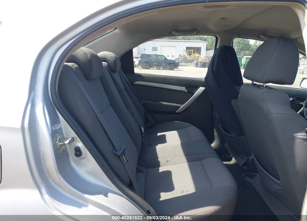 2010 CHEVROLET AVEO LT VIN: KL1TD5DE0AB097475