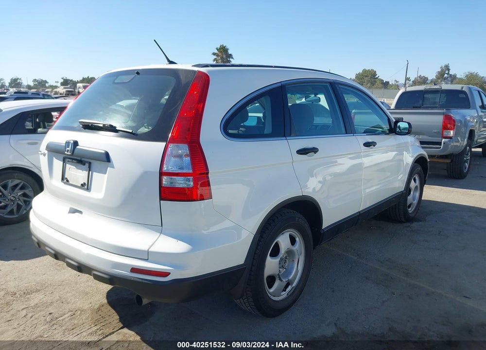 2010 HONDA CR-V LX VIN: 5J6RE3H31AL032443