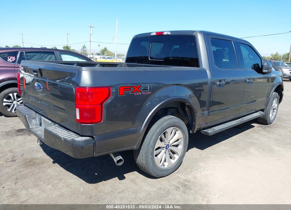 2019 FORD F-150 LARIAT VIN: 1FTEW1E52KKE95744