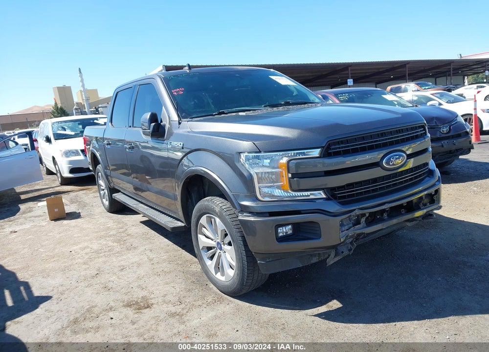 2019 FORD F-150 LARIAT VIN: 1FTEW1E52KKE95744