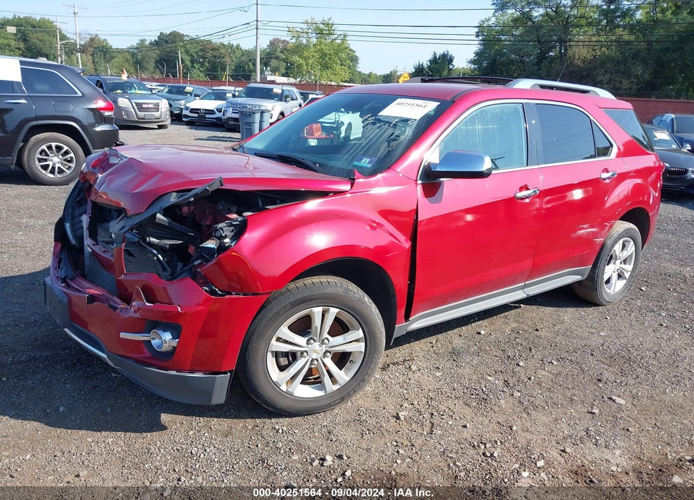 2012 CHEVROLET EQUINOX LTZ VIN: 2GNALFEK6C1279298