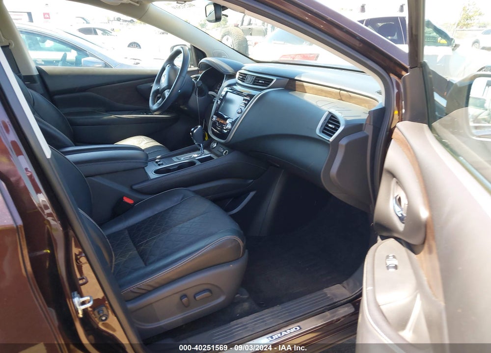 2019 NISSAN MURANO PLATINUM VIN: 5N1AZ2MJ6KN143447