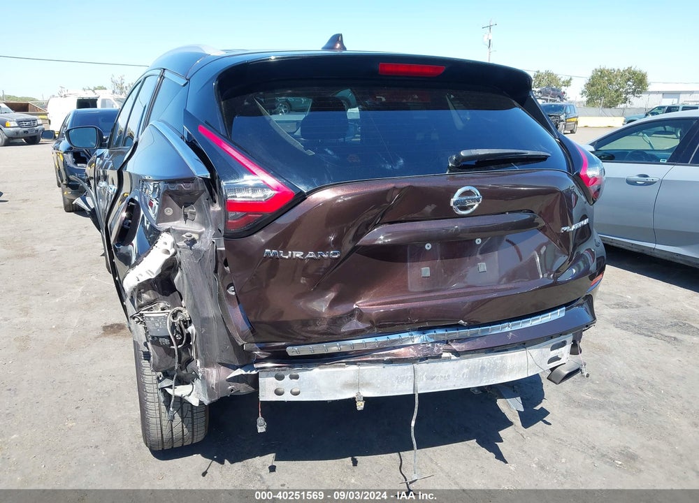 2019 NISSAN MURANO PLATINUM VIN: 5N1AZ2MJ6KN143447