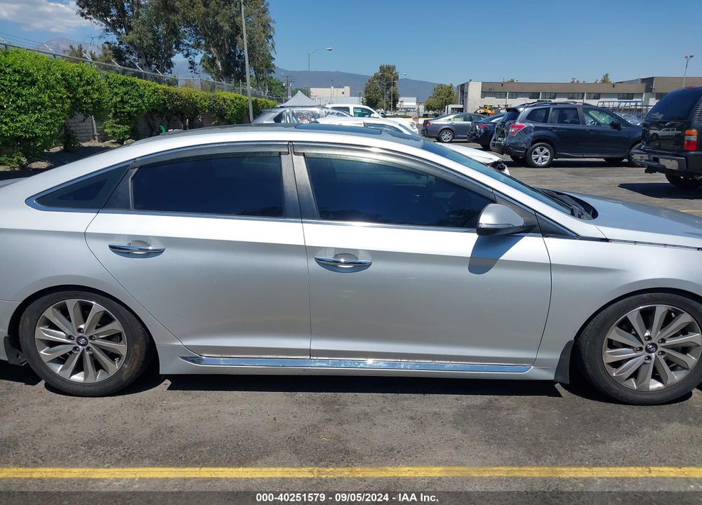 2017 HYUNDAI SONATA SPORT VIN: 5NPE34AF9HH446637