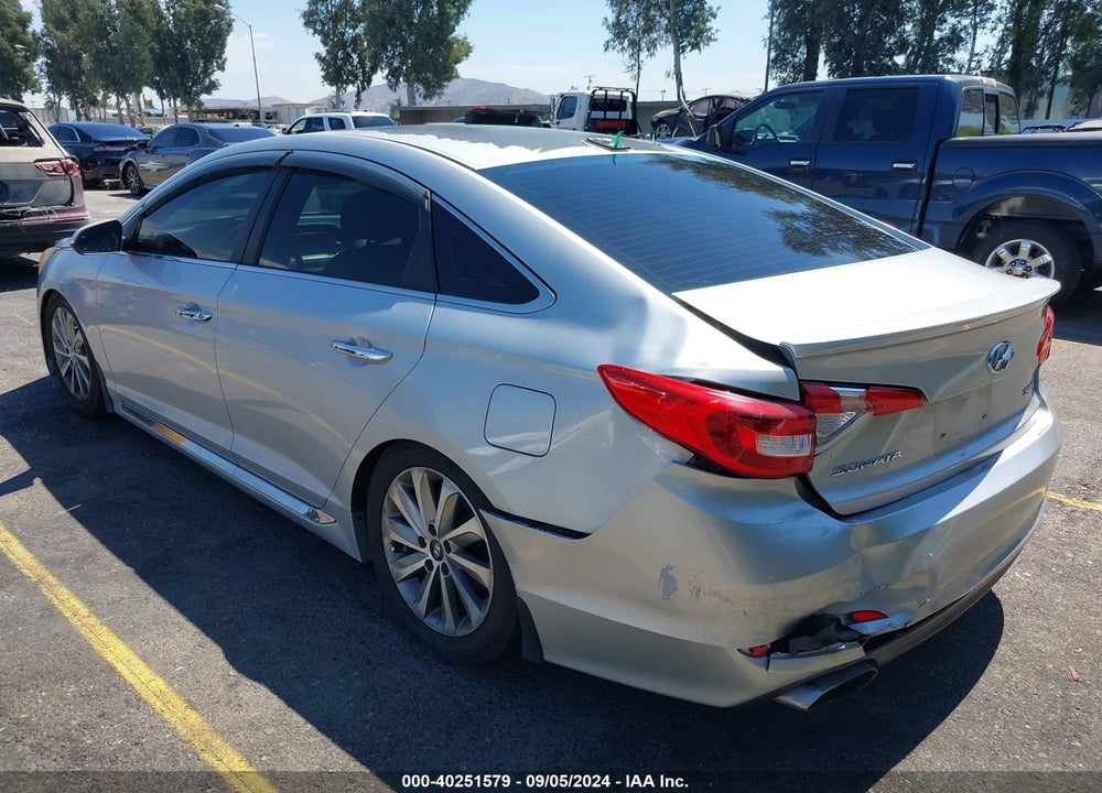 2017 HYUNDAI SONATA SPORT VIN: 5NPE34AF9HH446637