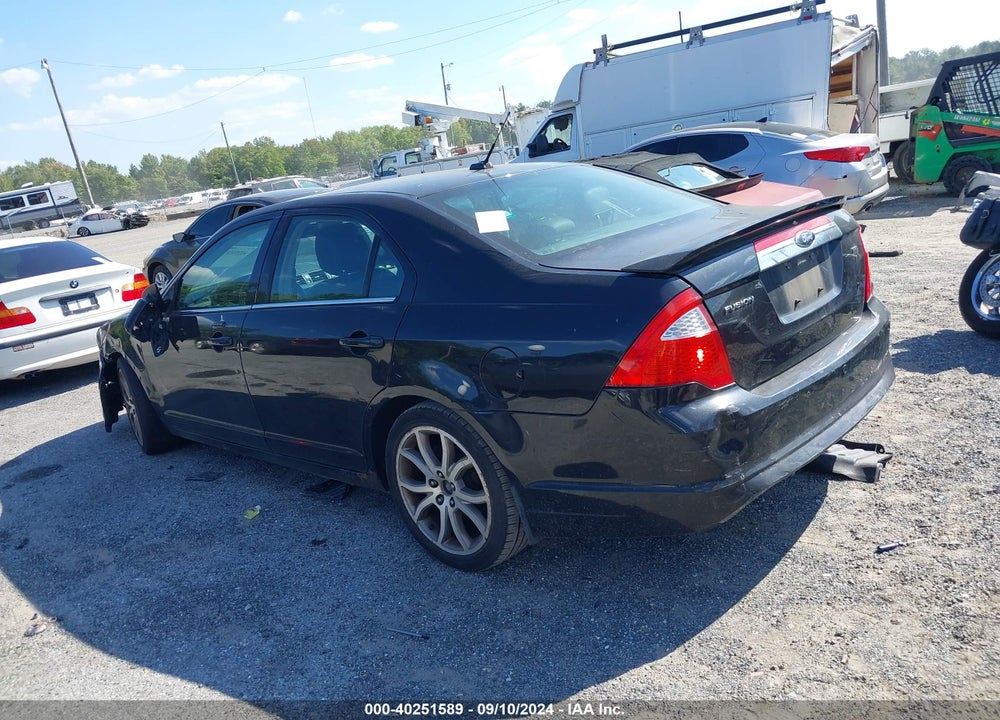 2012 FORD FUSION SEL VIN: 3FAHP0JA1CR315762
