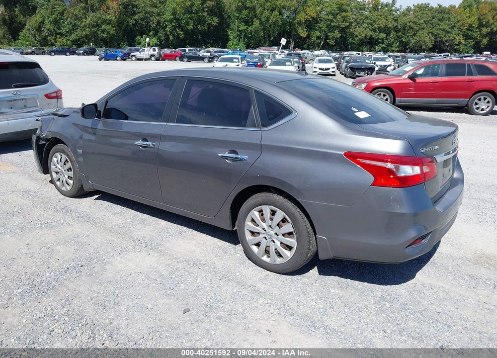 2016 NISSAN SENTRA SV VIN: 3N1AB7AP2GY227650