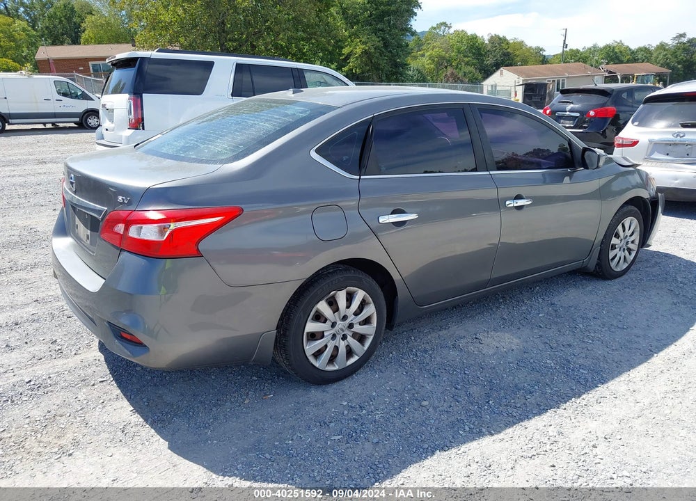 2016 NISSAN SENTRA SV VIN: 3N1AB7AP2GY227650