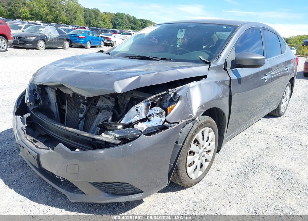 2016 NISSAN SENTRA SV VIN: 3N1AB7AP2GY227650