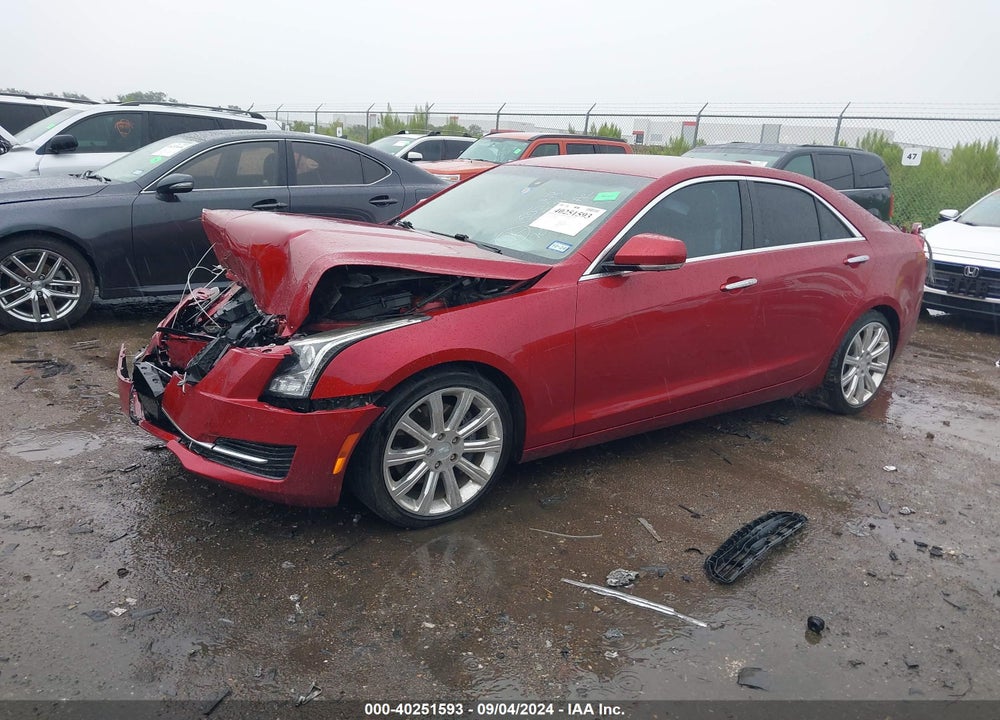 2016 CADILLAC ATS LUXURY COLLECTION VIN: 1G6AB5RA1G0108681