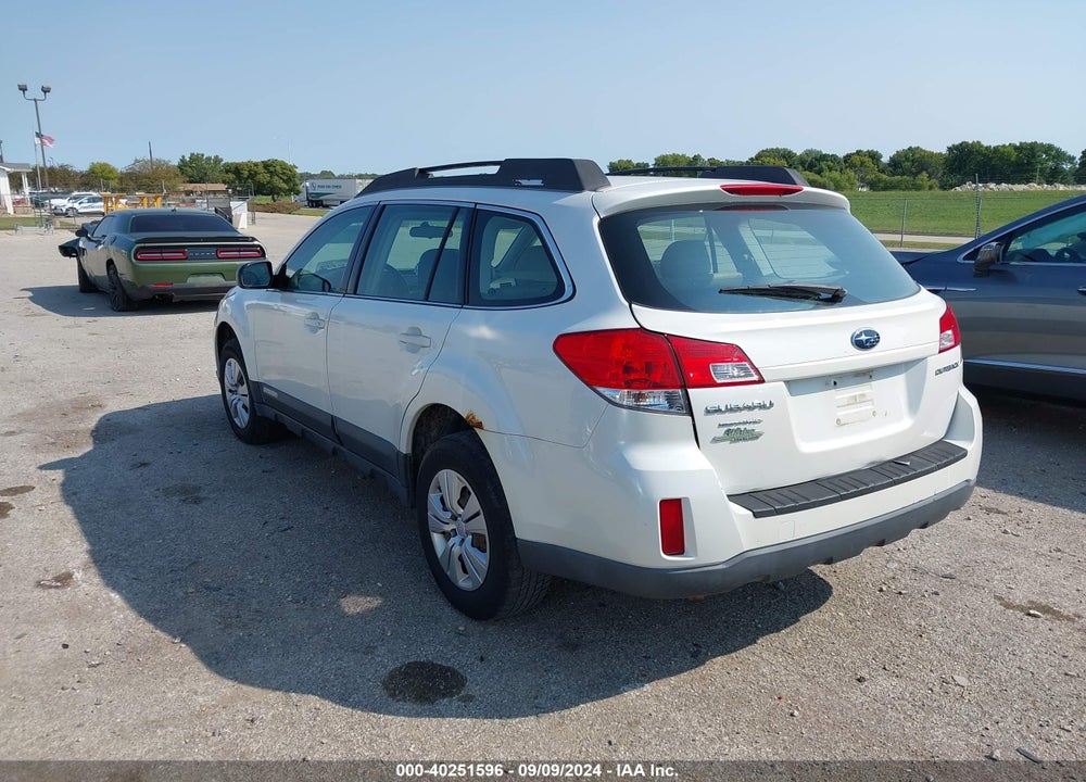 2010 SUBARU OUTBACK VIN: 4S4BRCAC6A3331413