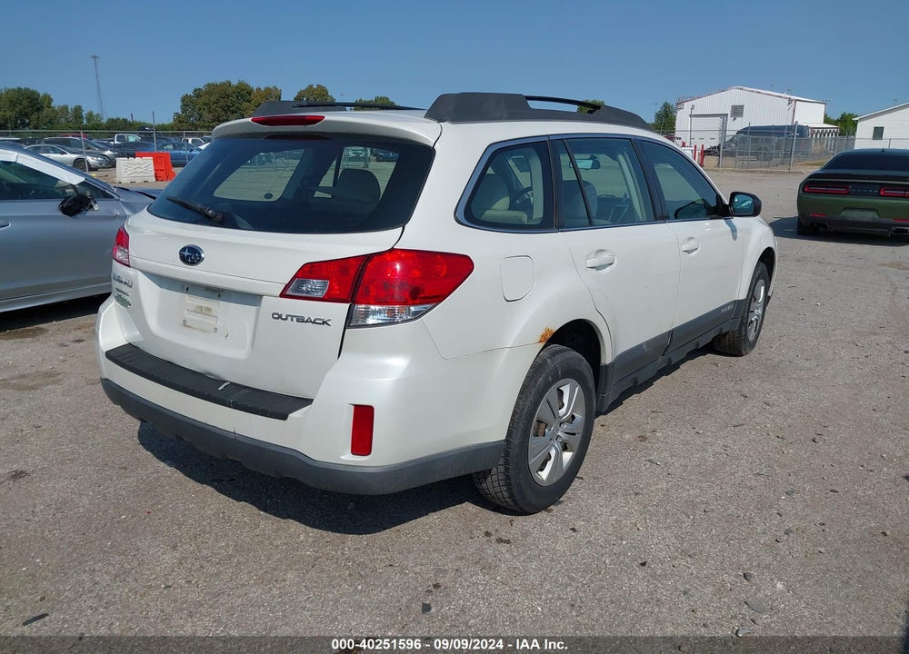 2010 SUBARU OUTBACK VIN: 4S4BRCAC6A3331413