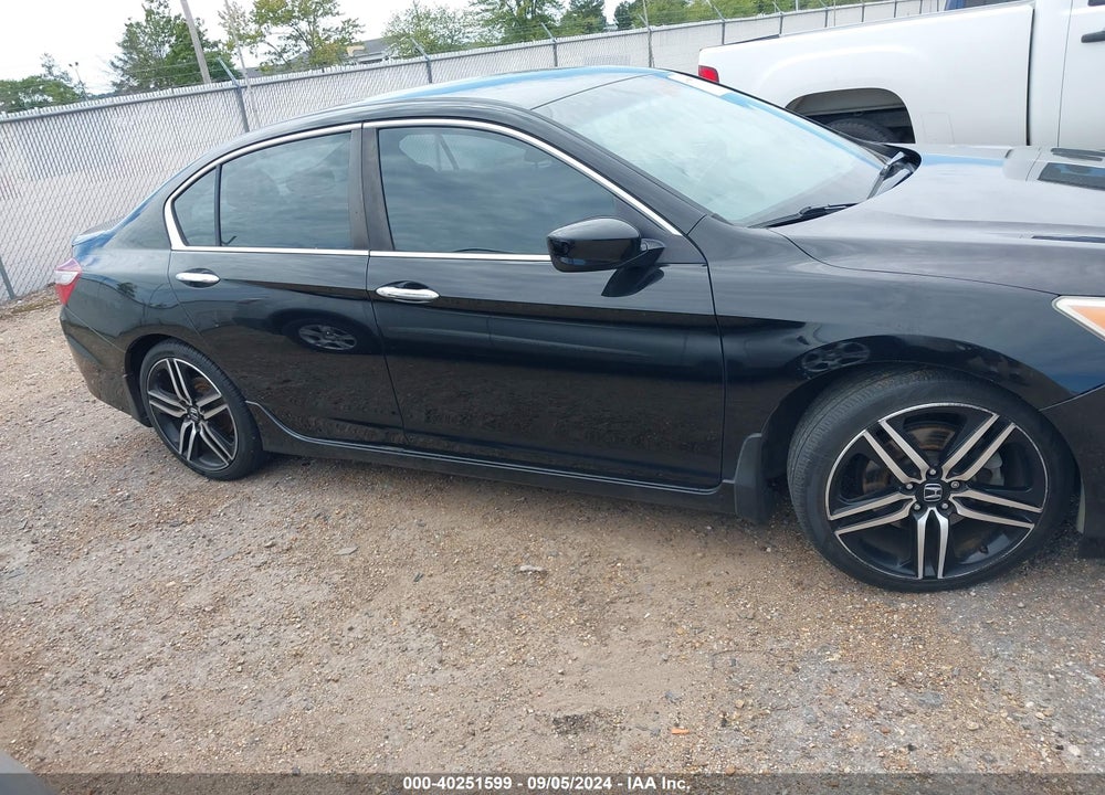 2016 HONDA ACCORD SPORT VIN: 1HGCR2F50GA091293